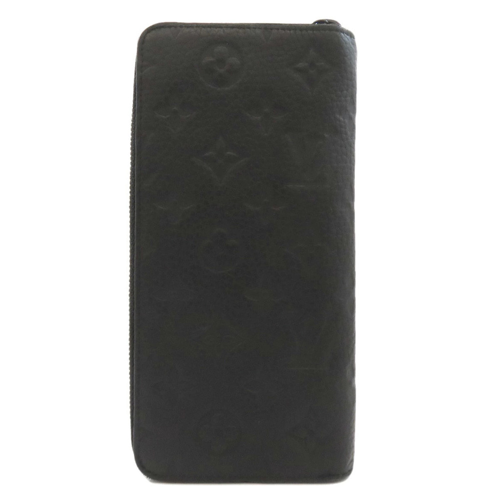 Louis Vuitton Zippy Empreinte Wallet Wallet Long Vertical Black